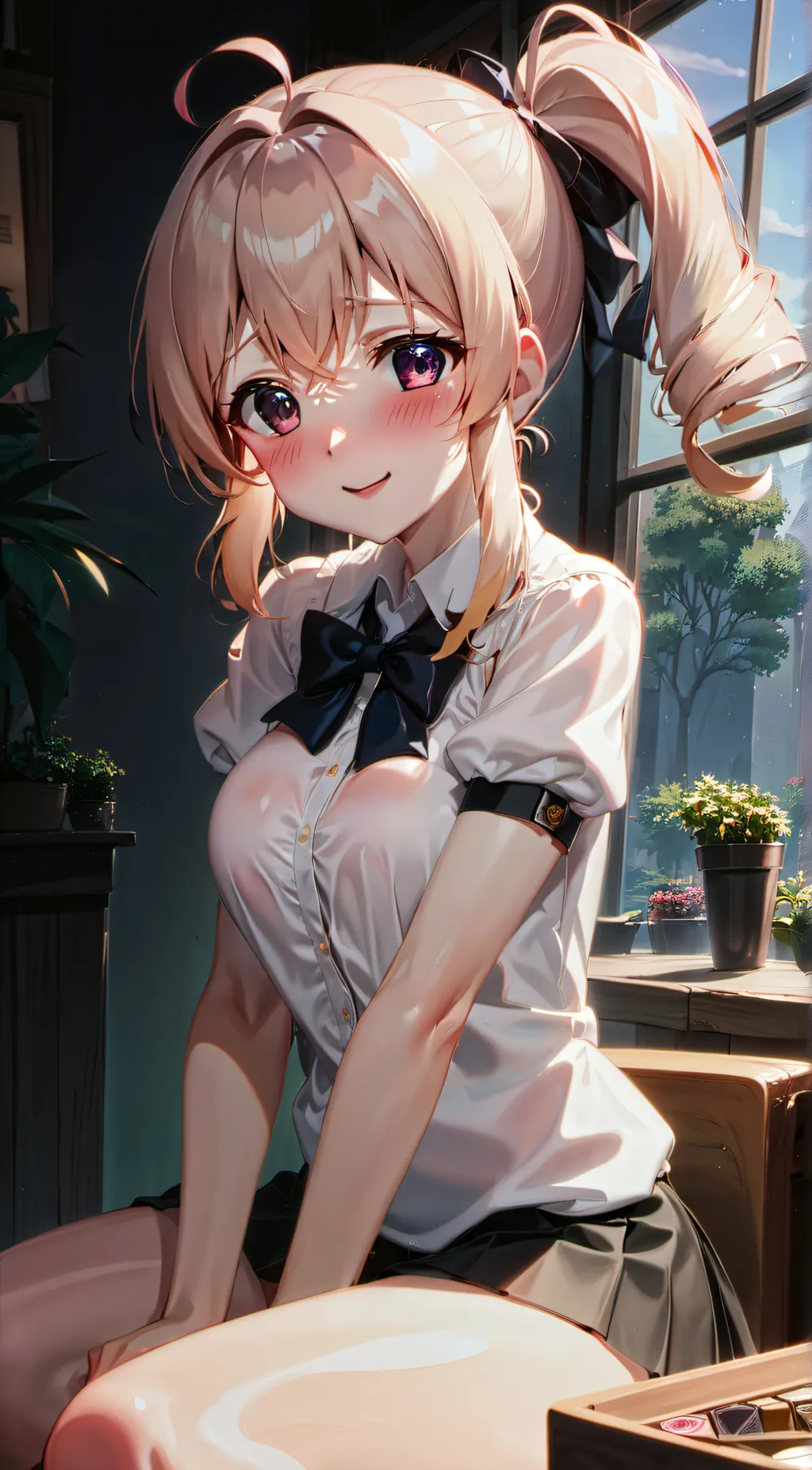 ai character: Lilly background