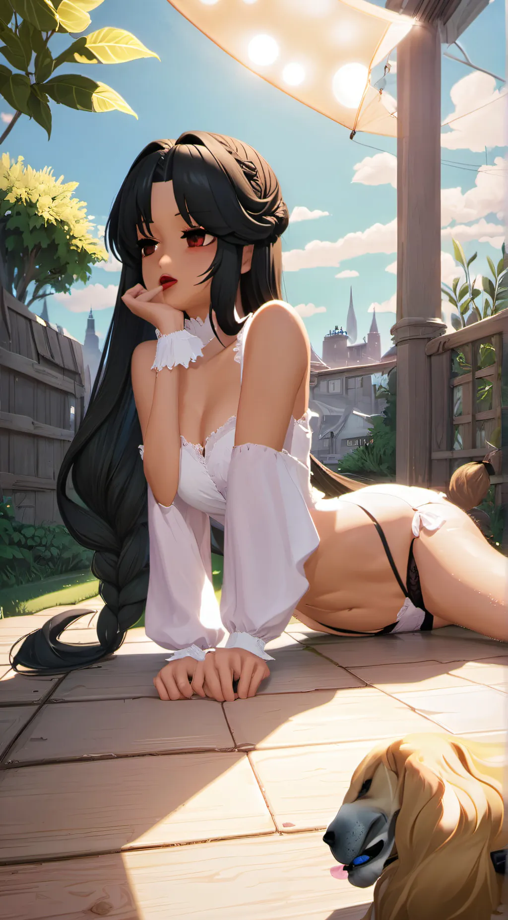 ai character: mya background