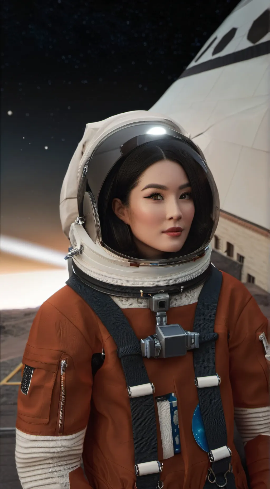 ai character: astonomer 2 background