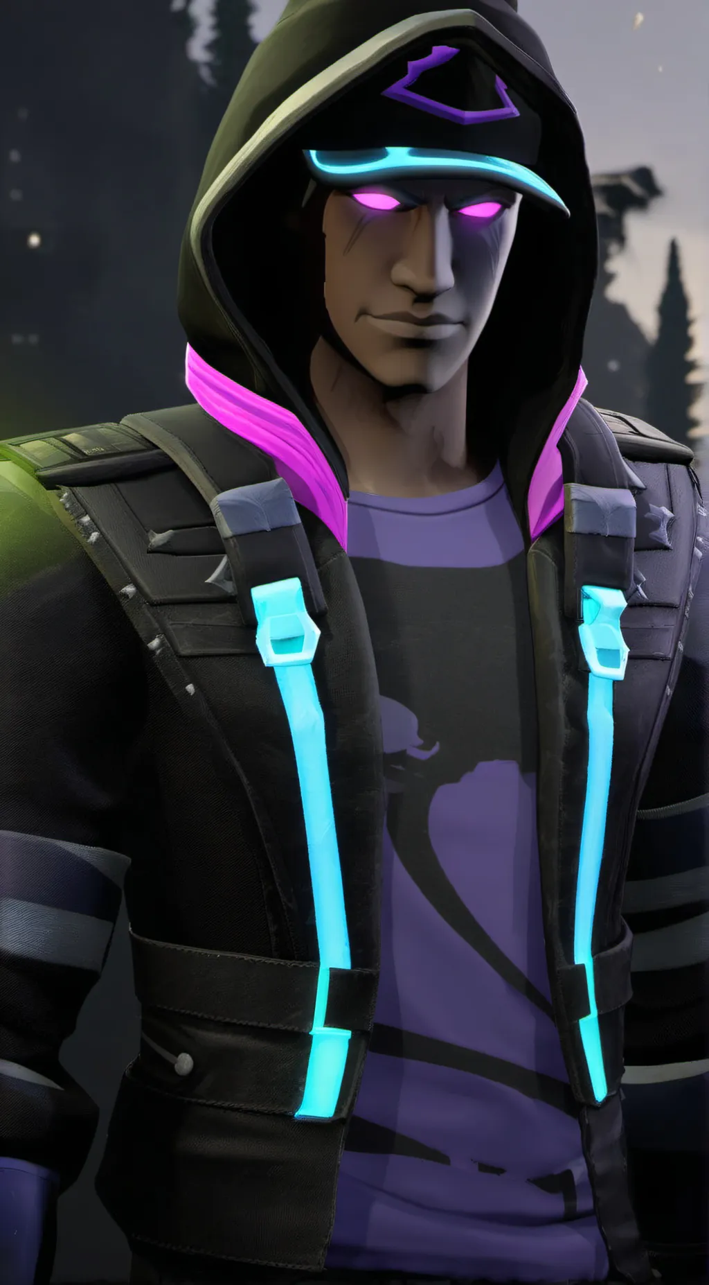 ai character: cryptic background