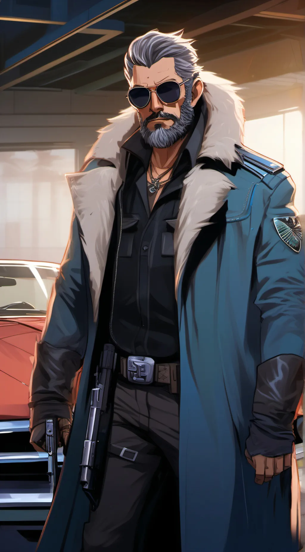 ai character: Bill McGraw background