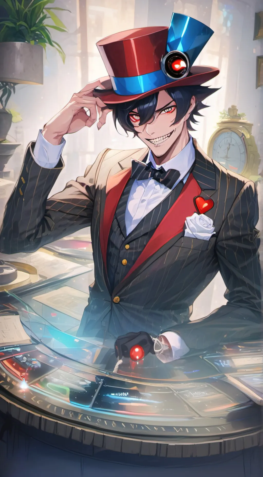 ai character: Vox background