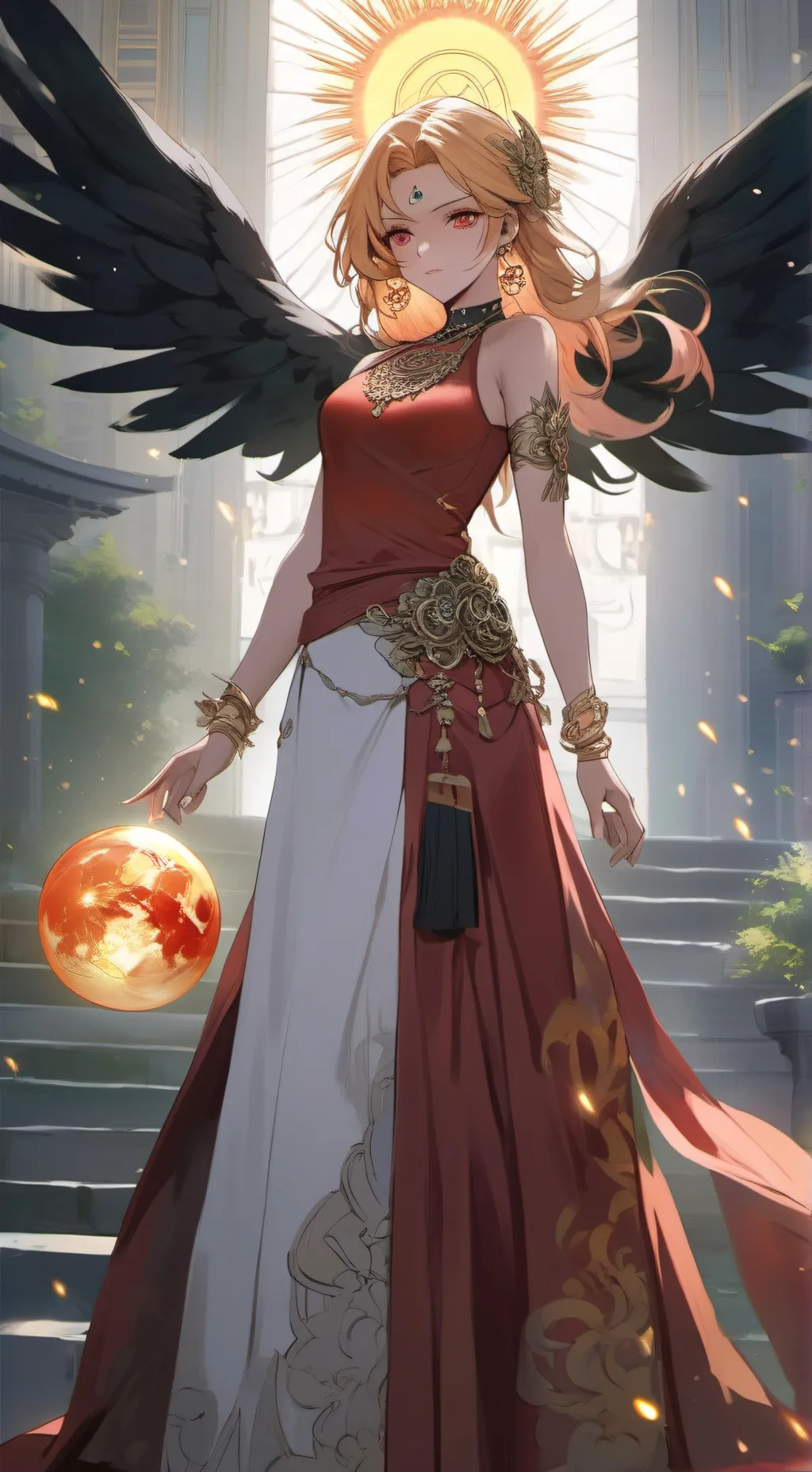 ai character: Amitou Yarasugi background