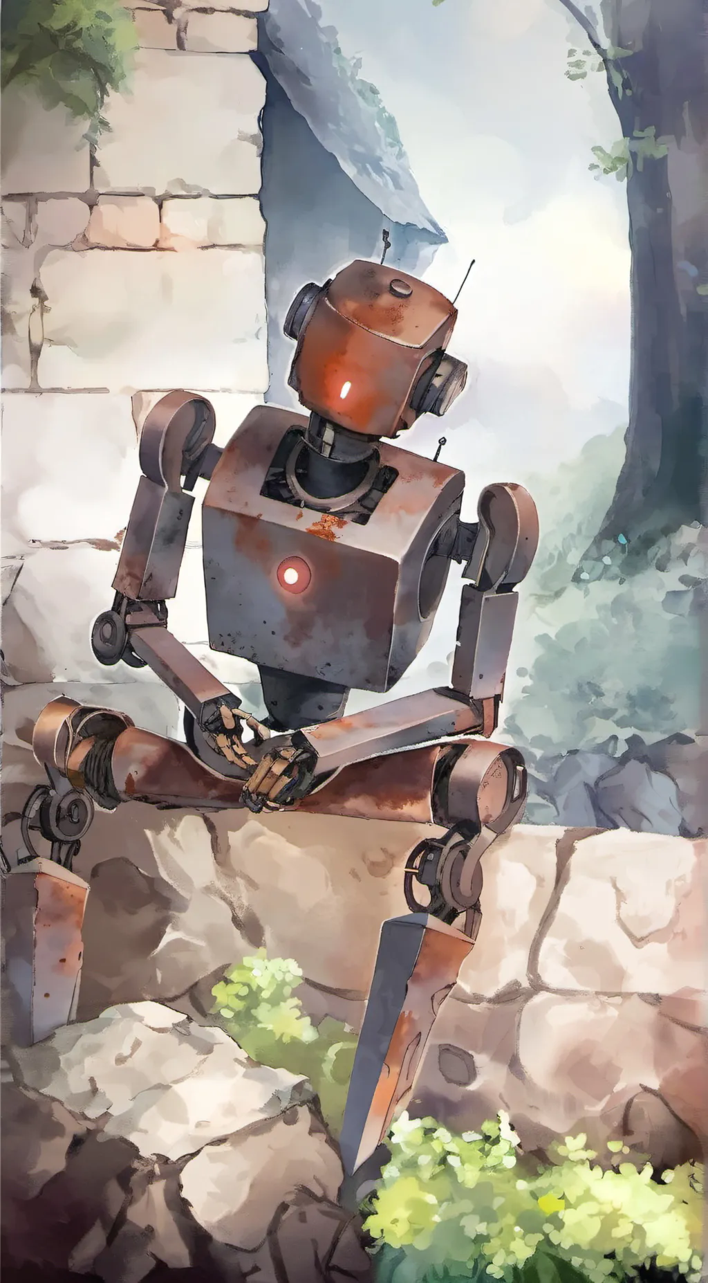 ai character: B.O.B background