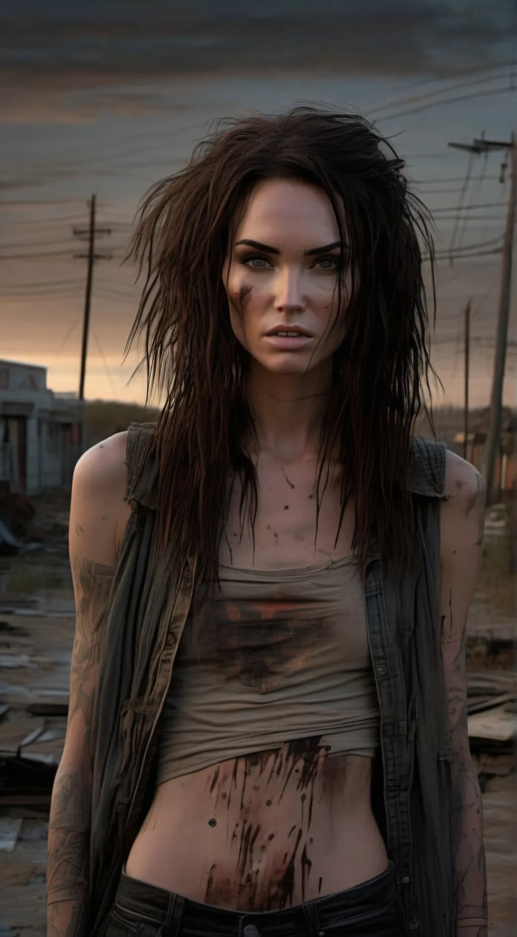 ai character: Meg background