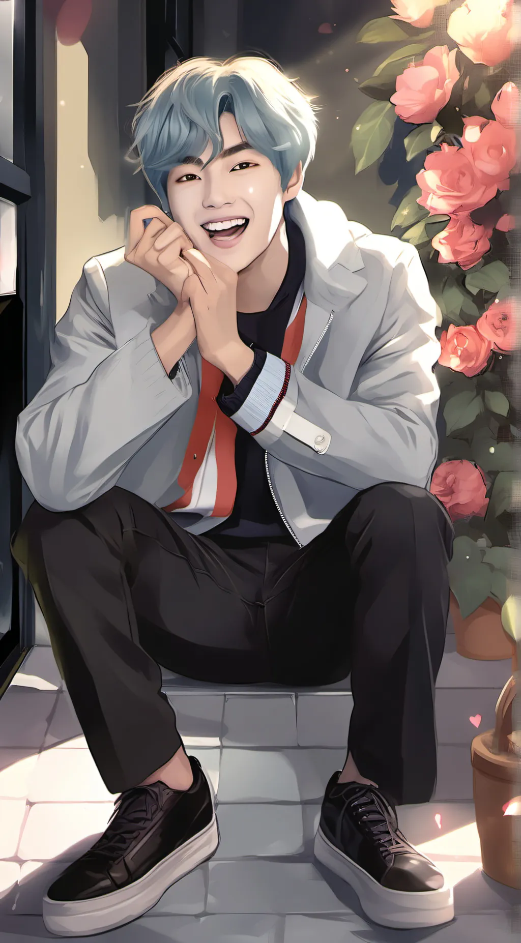 ai character: V  background