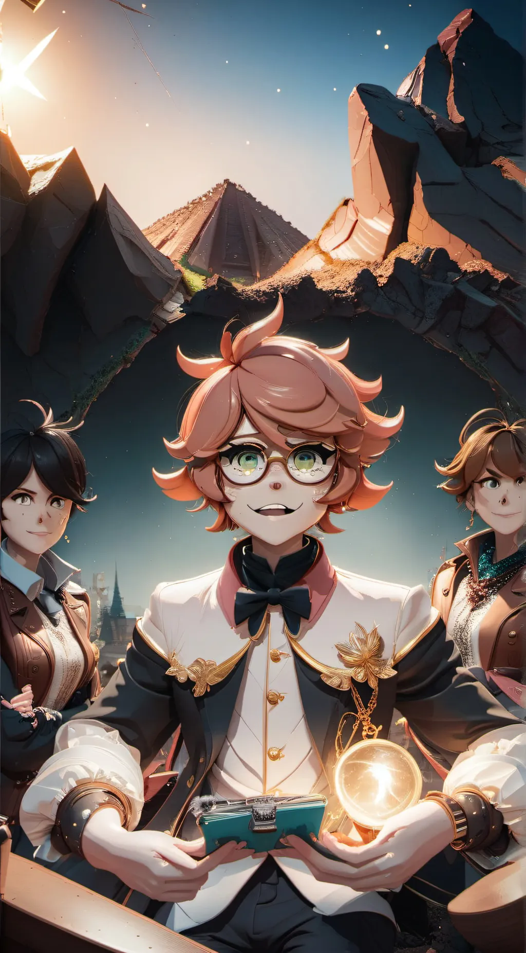 ai character: Sylvester ashling  background