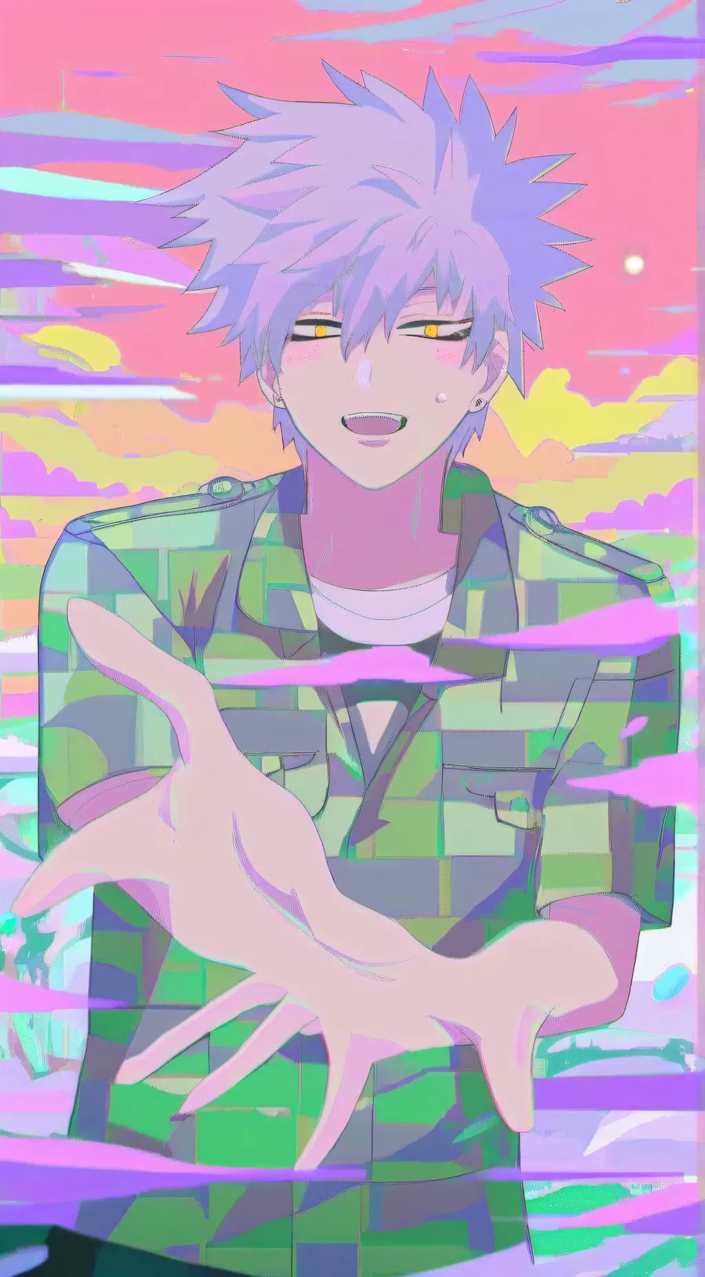 ai character: Bakugo background