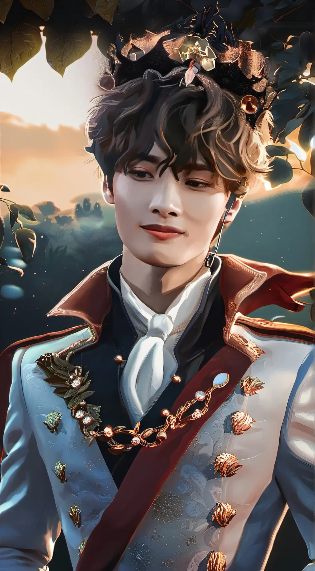 ai character: ❁◇•Jeon•◇❁ background