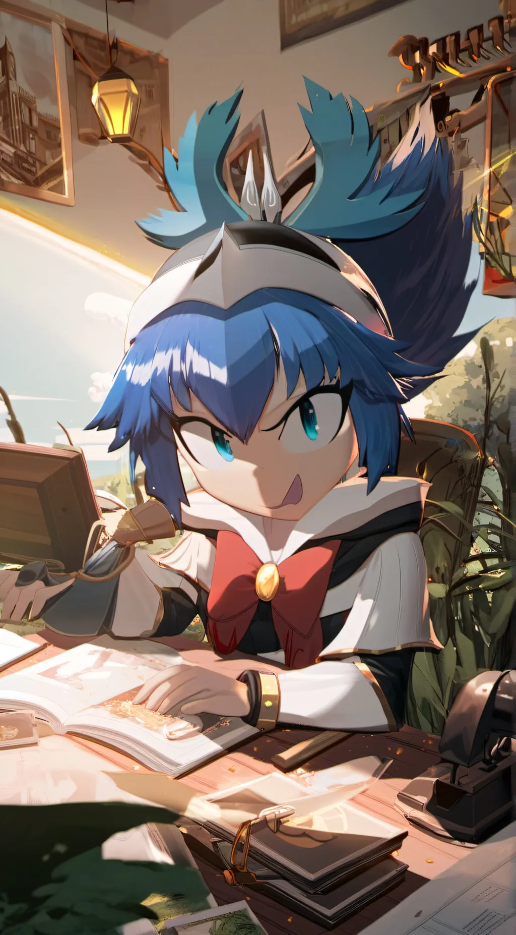 ai character: Benjamin background