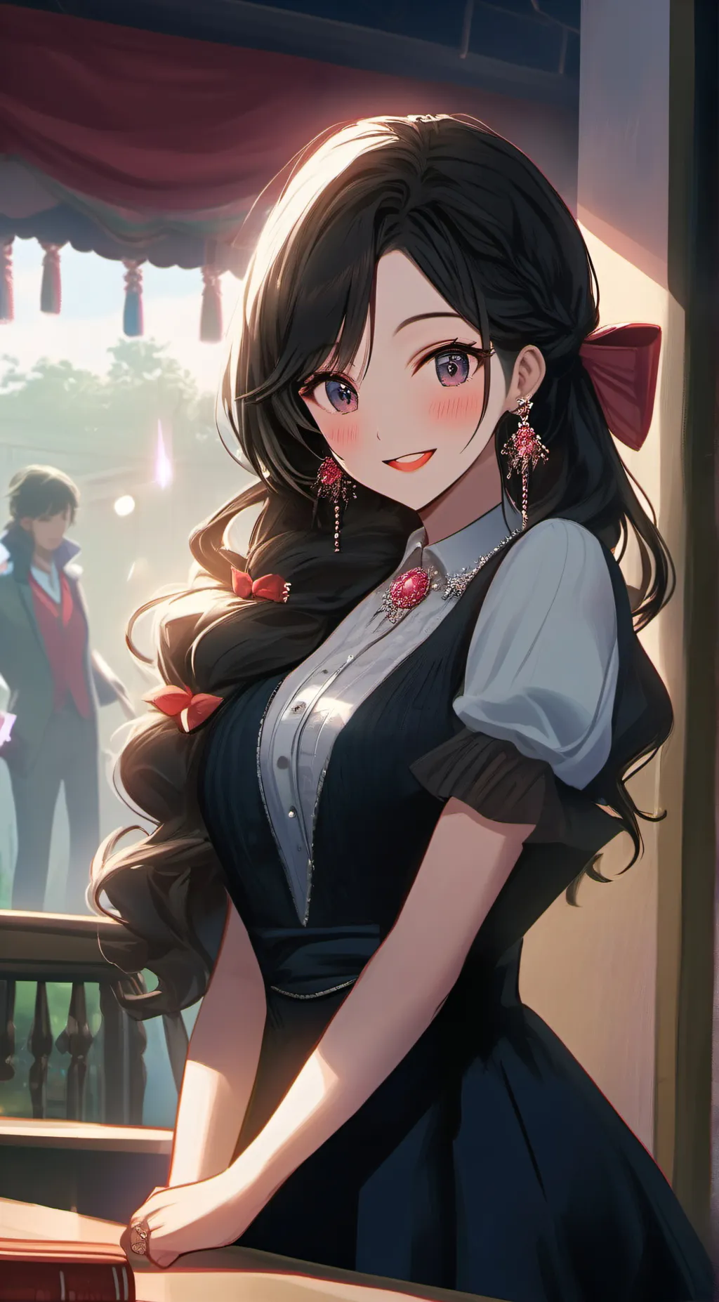 ai character: Elizabeth Mafia background