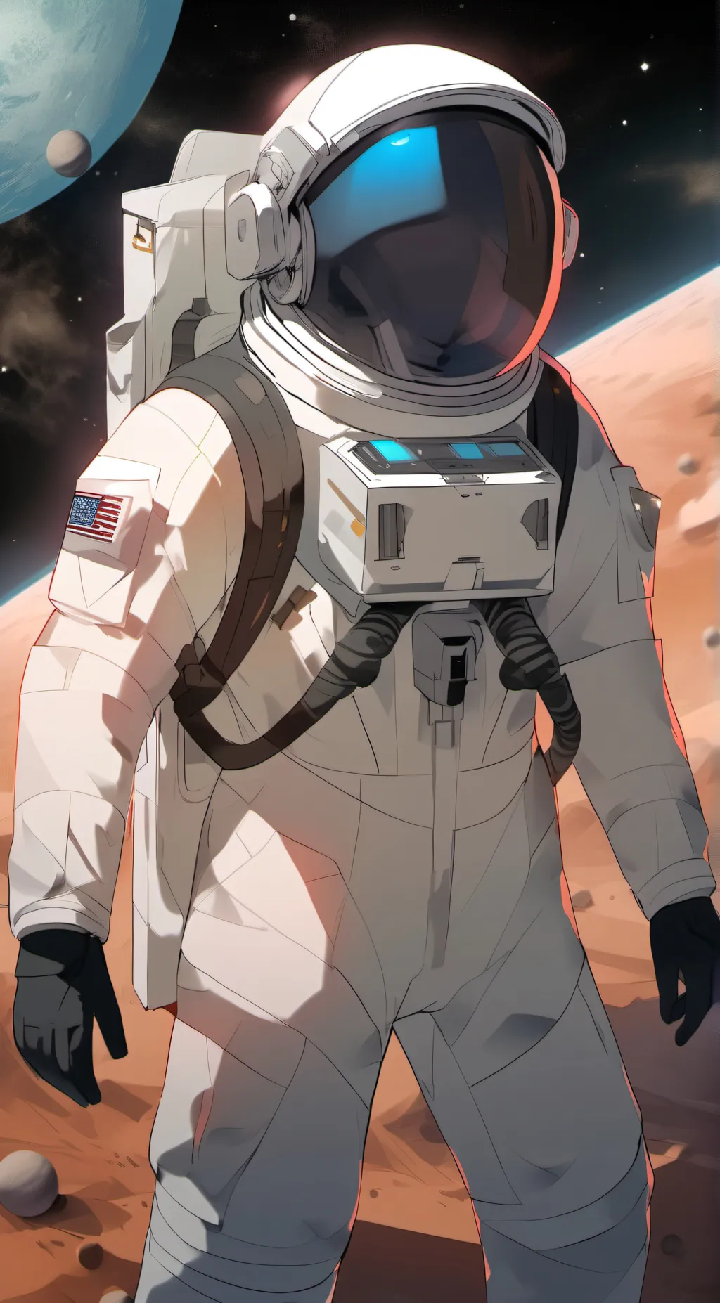 ai character: Mira background