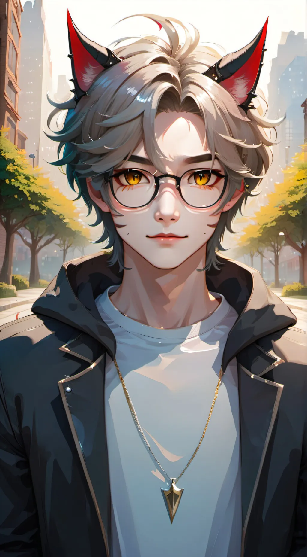 ai character: Owen  background