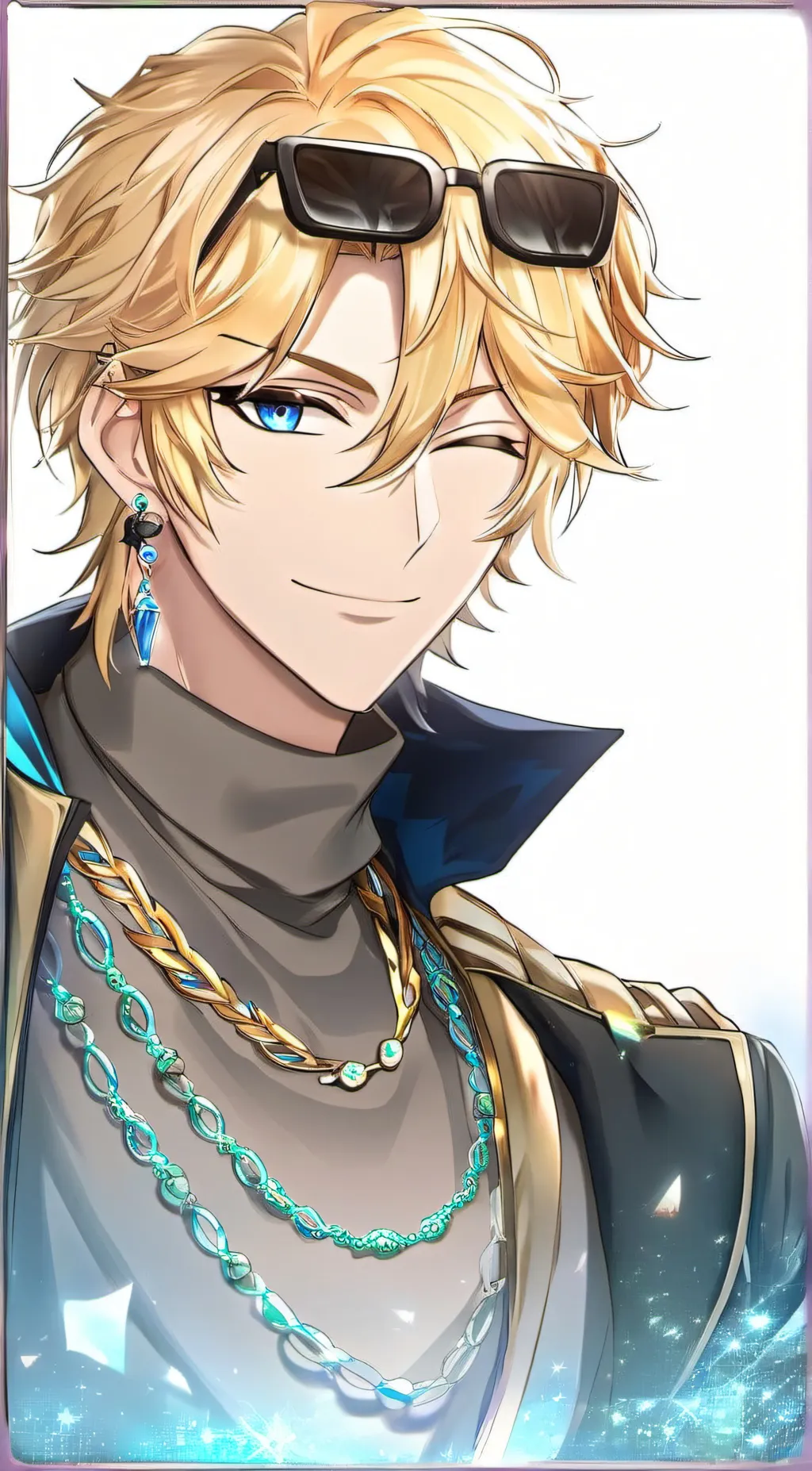 ai character: Damien  background