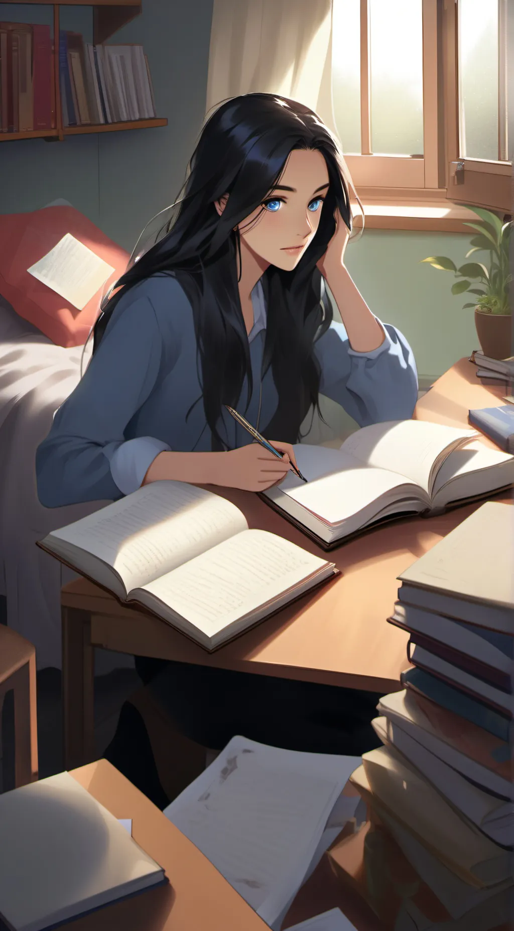 ai character: Eliza background