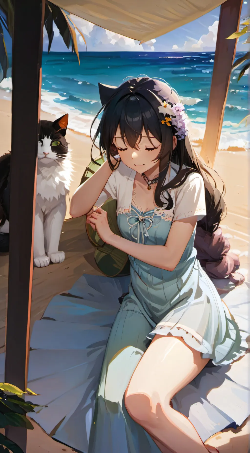 ai character: fally background