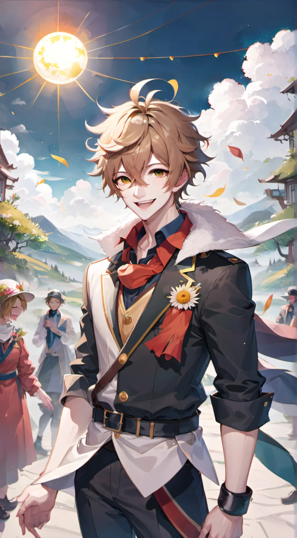 ai character: Sundrop background