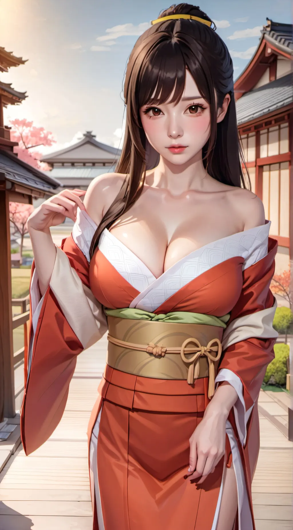 ai character: Haruka background