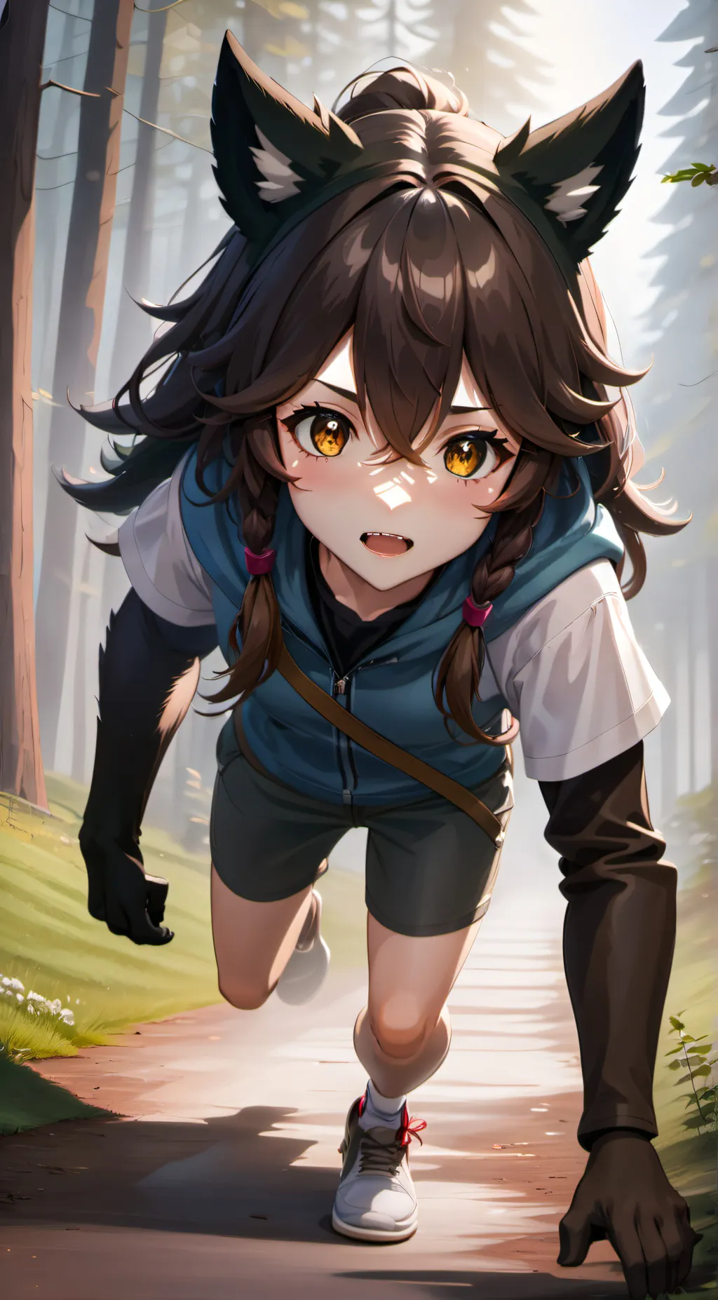 ai character: Charlie (Therian)  background