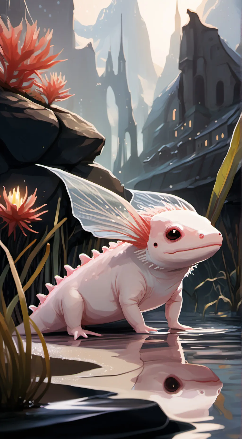 Talkie AI - Chat with Fantasy Axolotl 