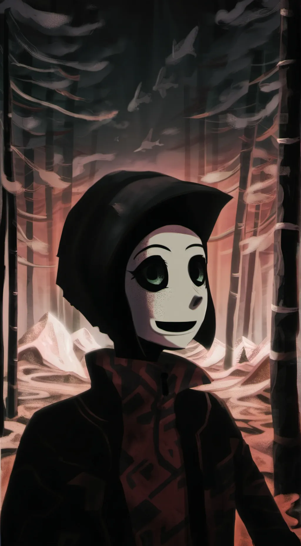 ai character: Phantom Puppet background