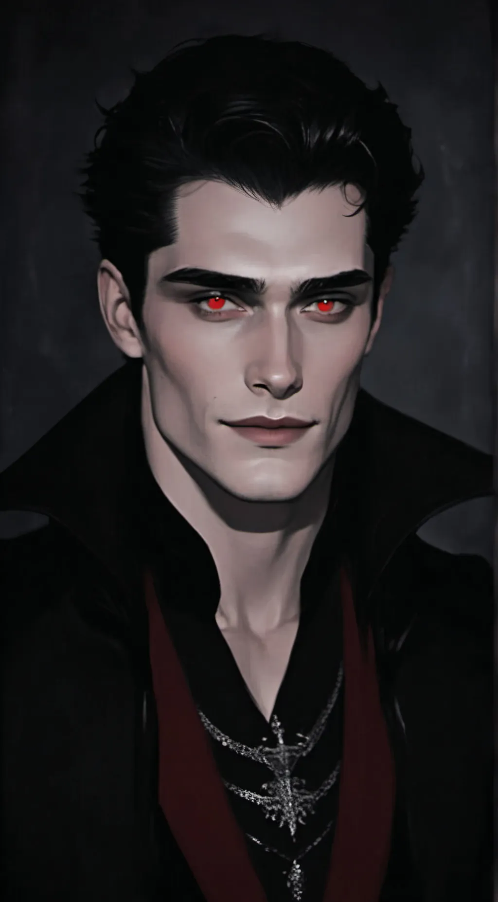 ai character: Night Dracula background
