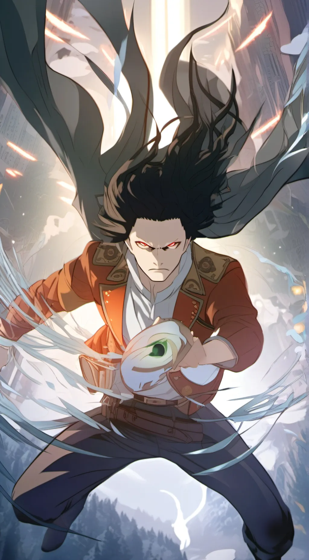 ai character: usja attack background