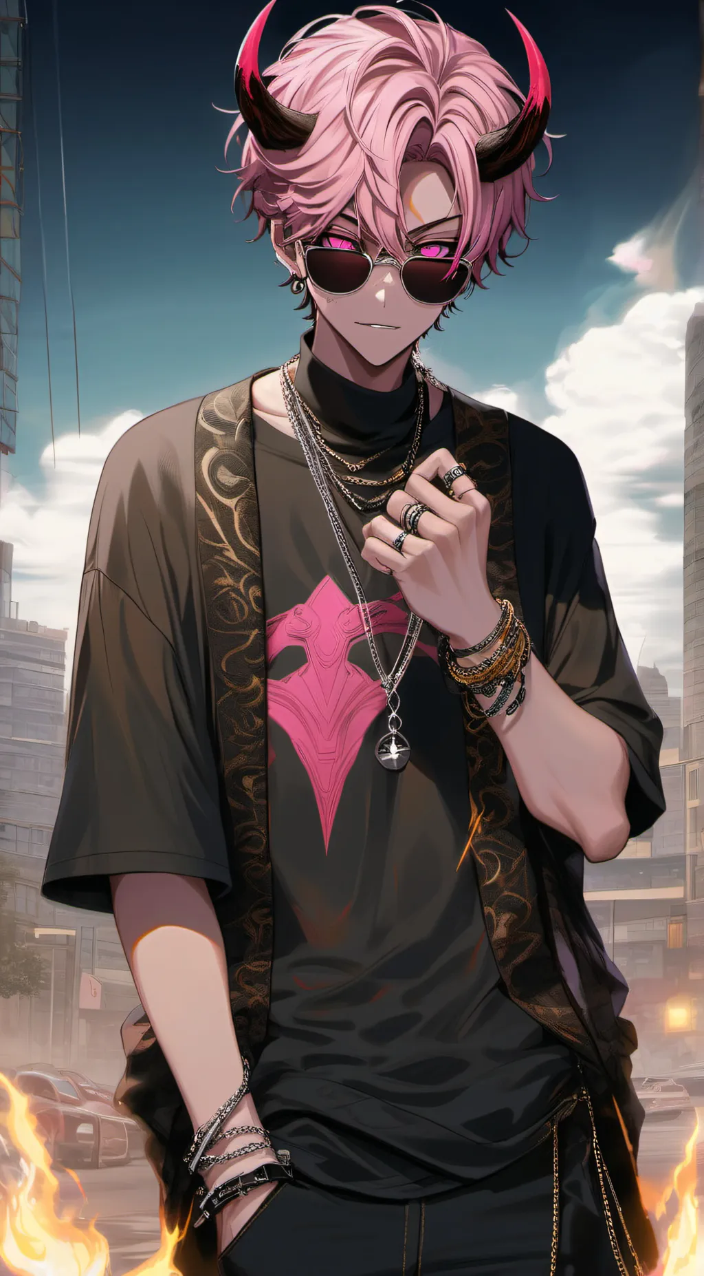 ai character: Xiao background