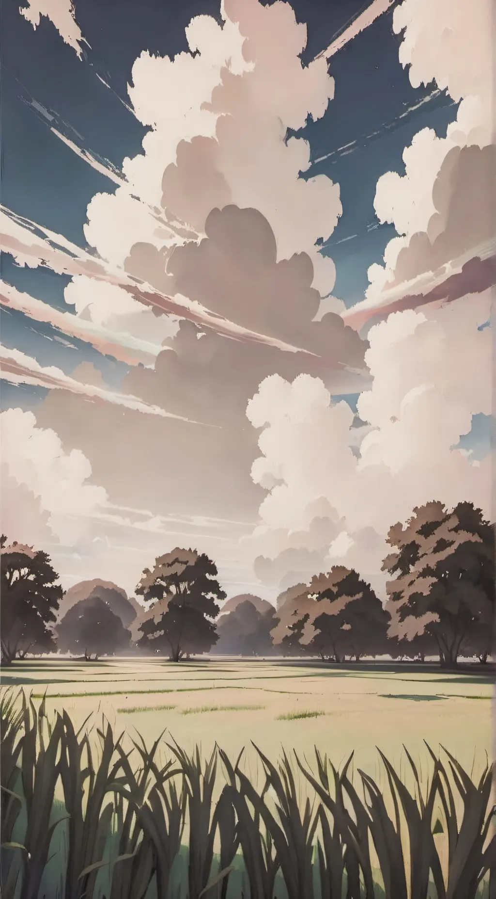 ai character: Lil grassy background