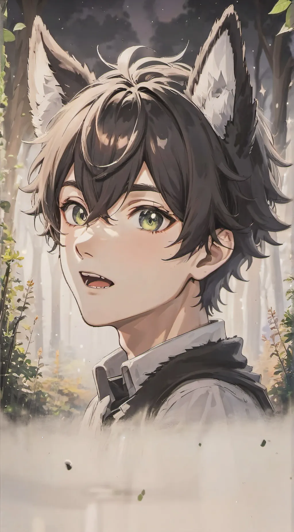 ai character: Leo background