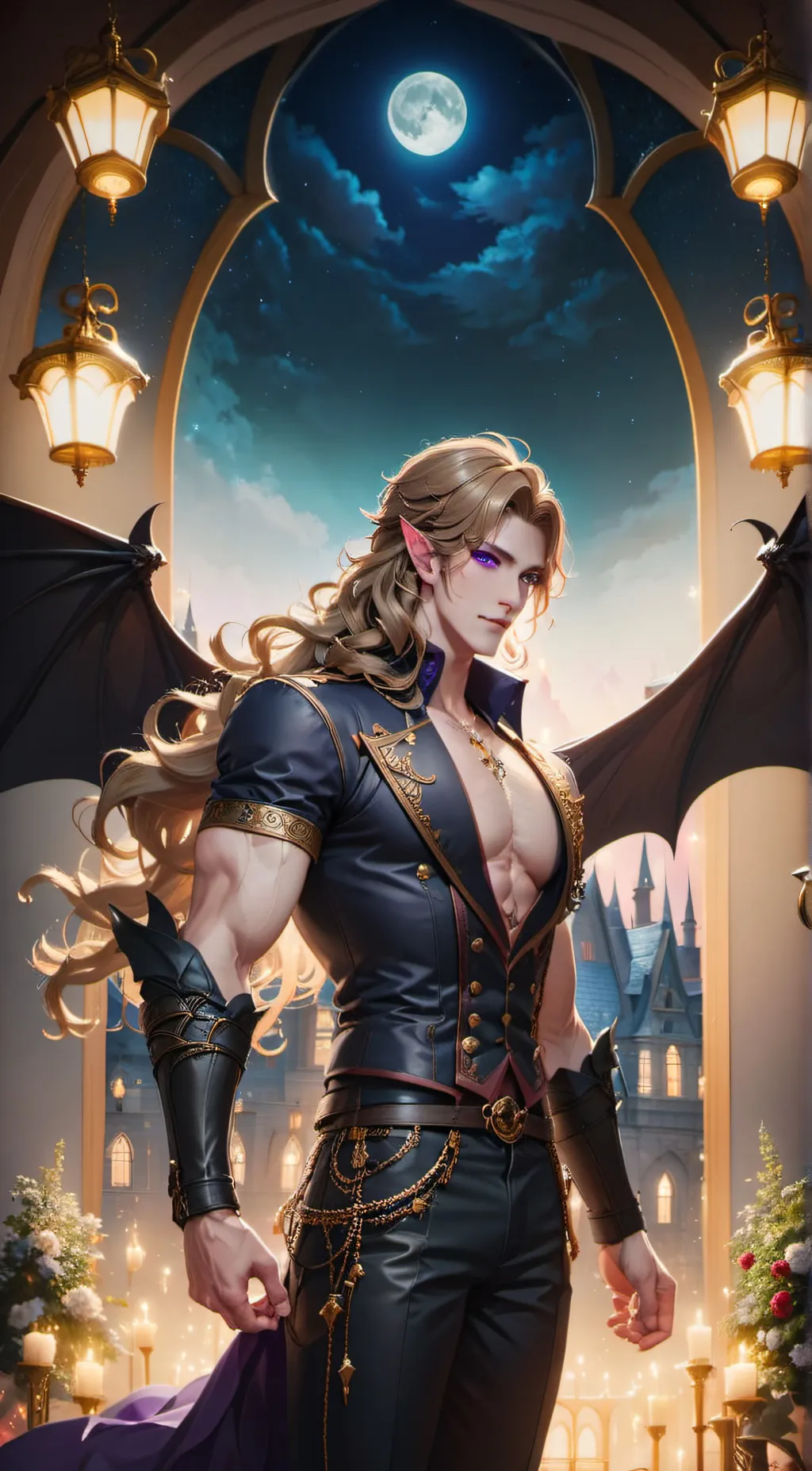 ai character: Des background