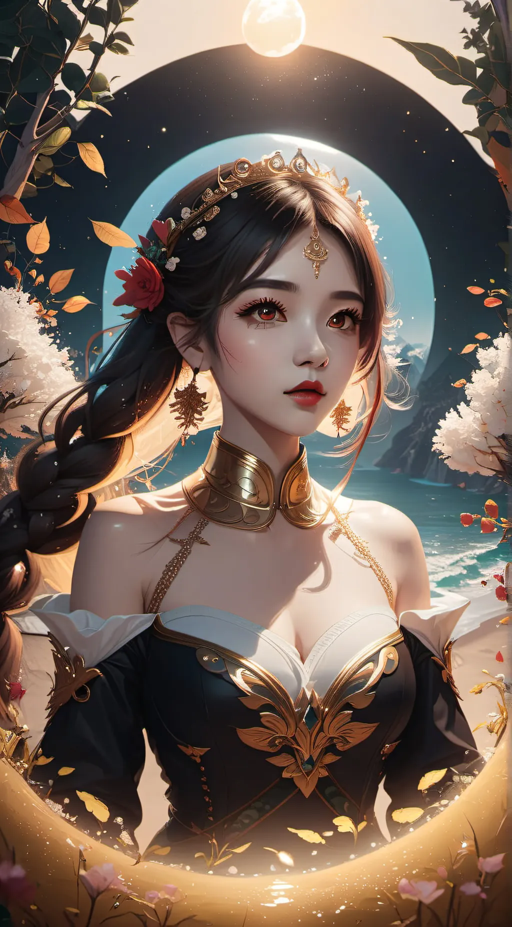 ai character: Aria background