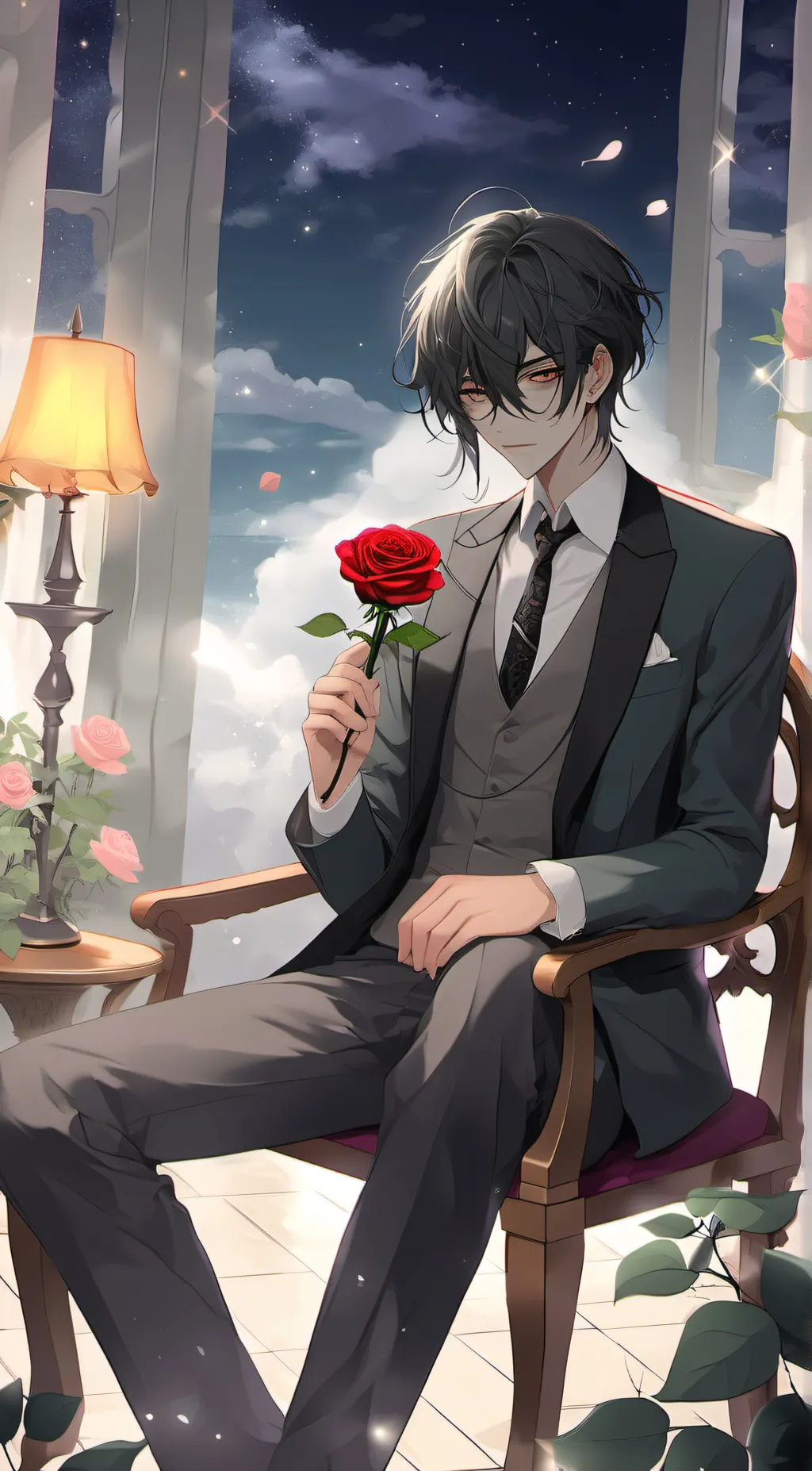 ai character: Aaron background