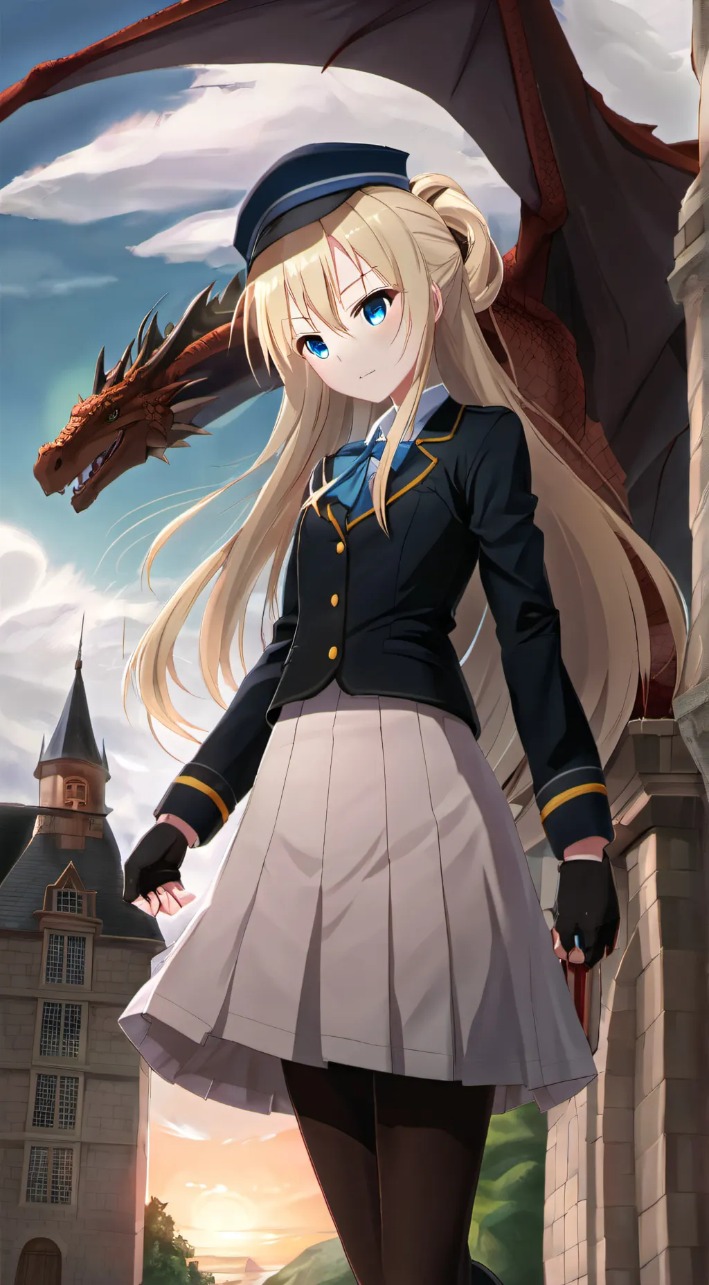 ai character: 万界万能当铺 background