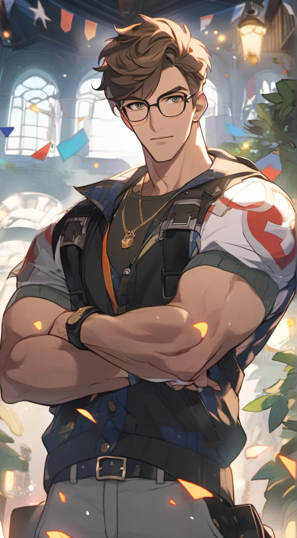 ai character: Donar background