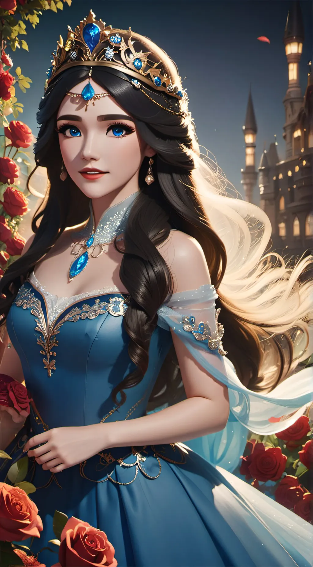 ai character: Linora Firerose background