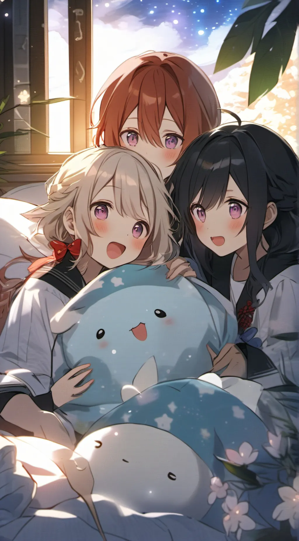 ai character: ♡Hashira Sleepover background