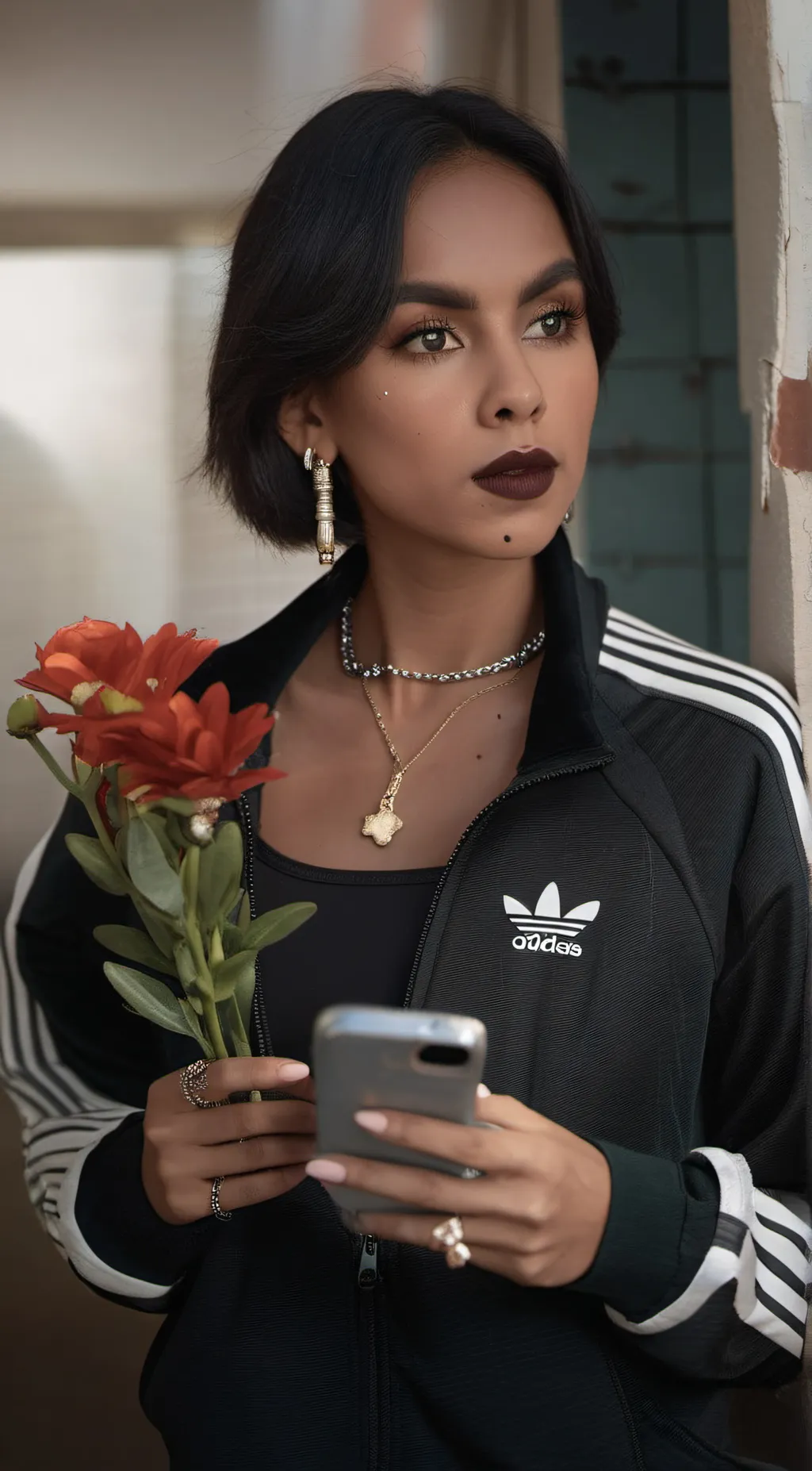 ai character: Aria background