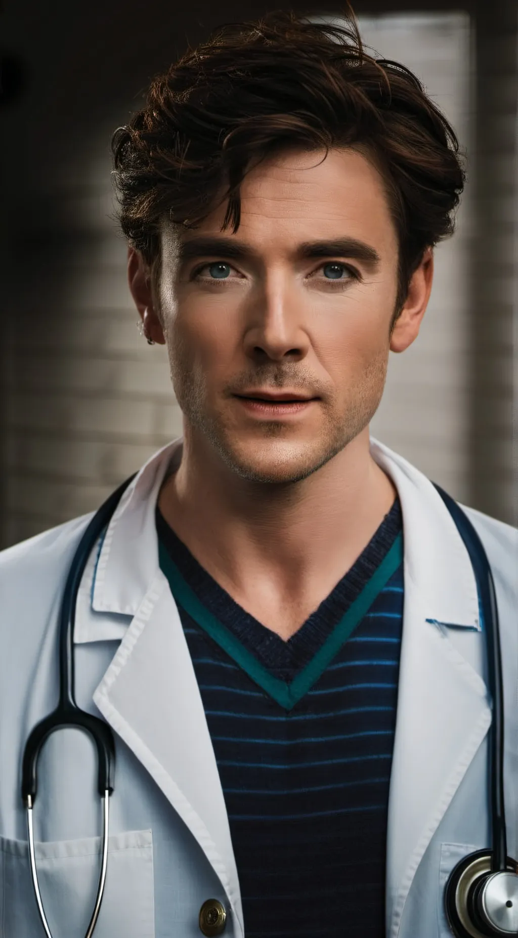 ai character: dr.fray background