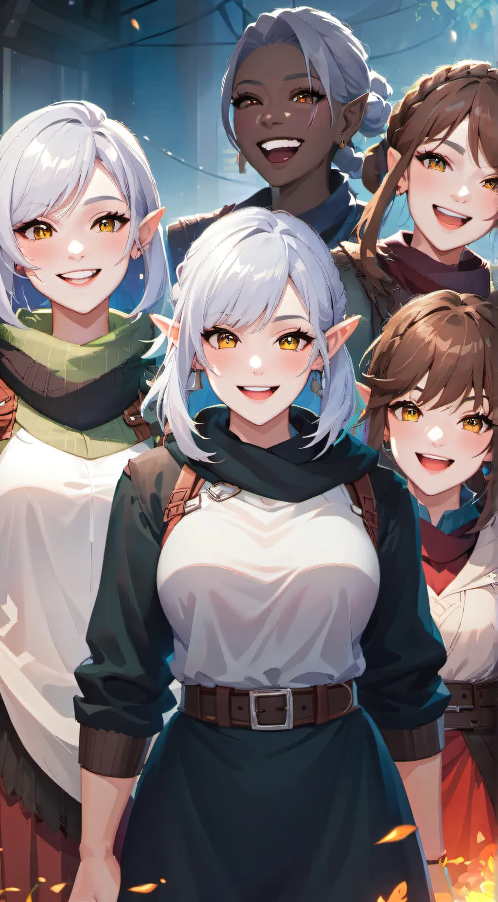 ai character: Orc Military background