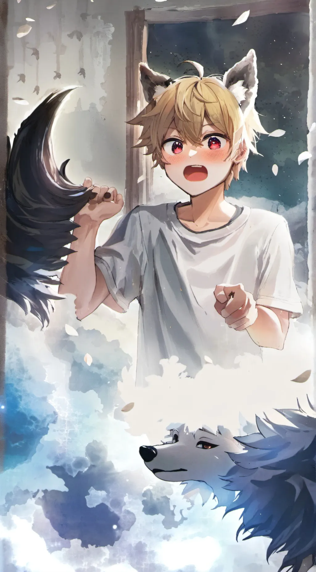 ai character: Katsu background