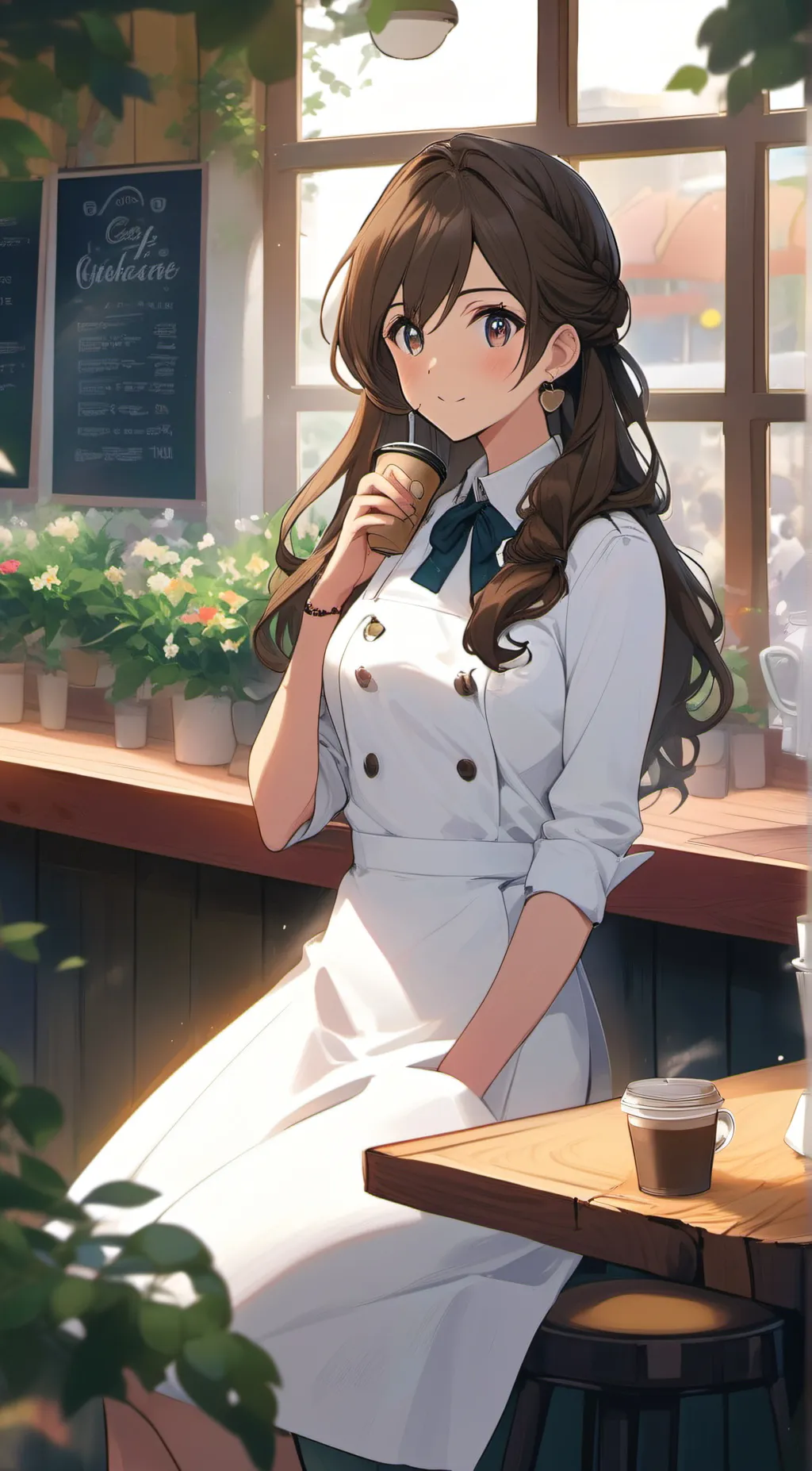 ai character: Chloe Meistern background