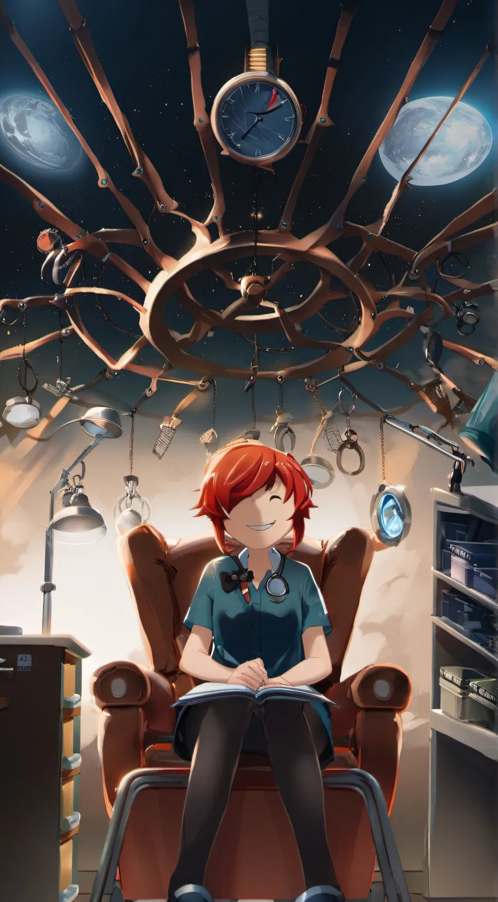 ai character: Pomni Roblox  background