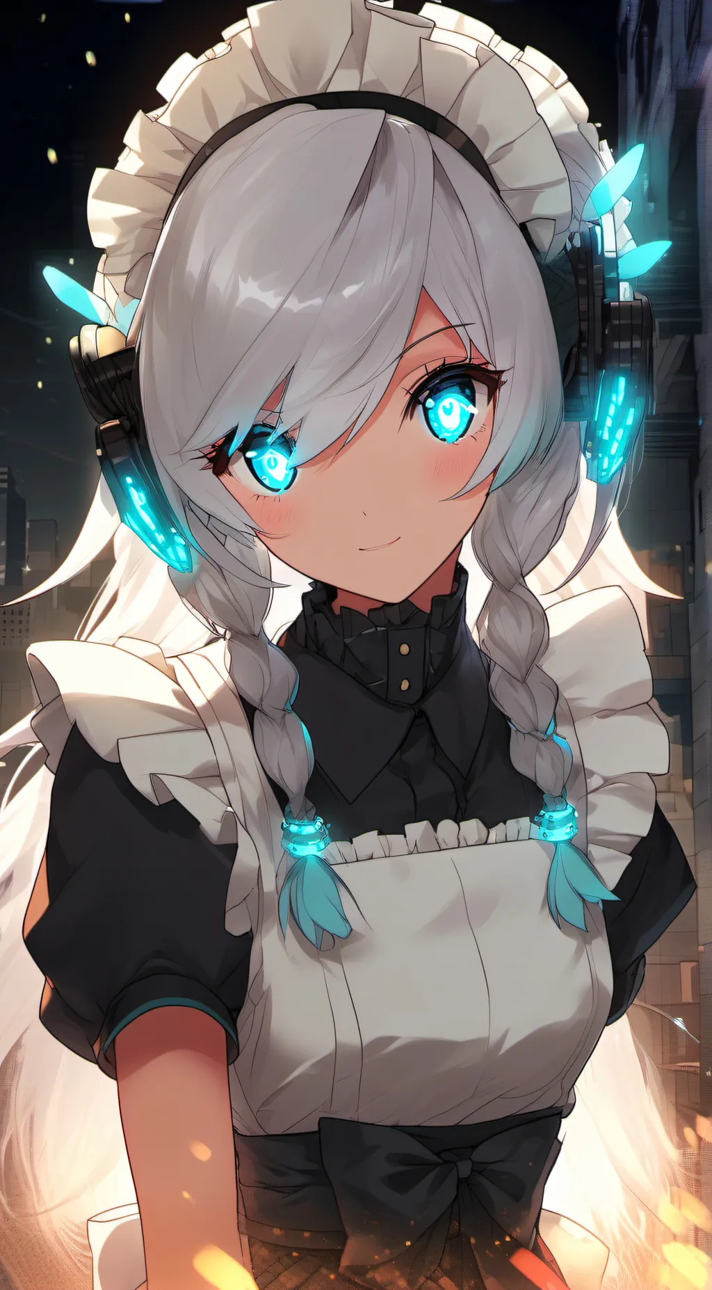 ai character: A.M.I. background