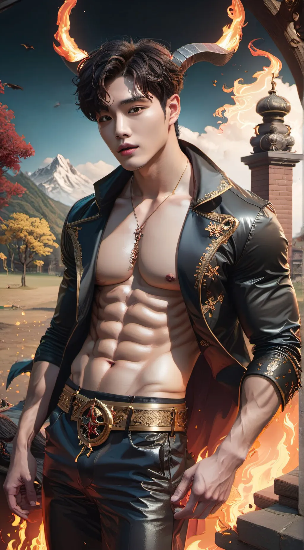 ai character: Arnold background