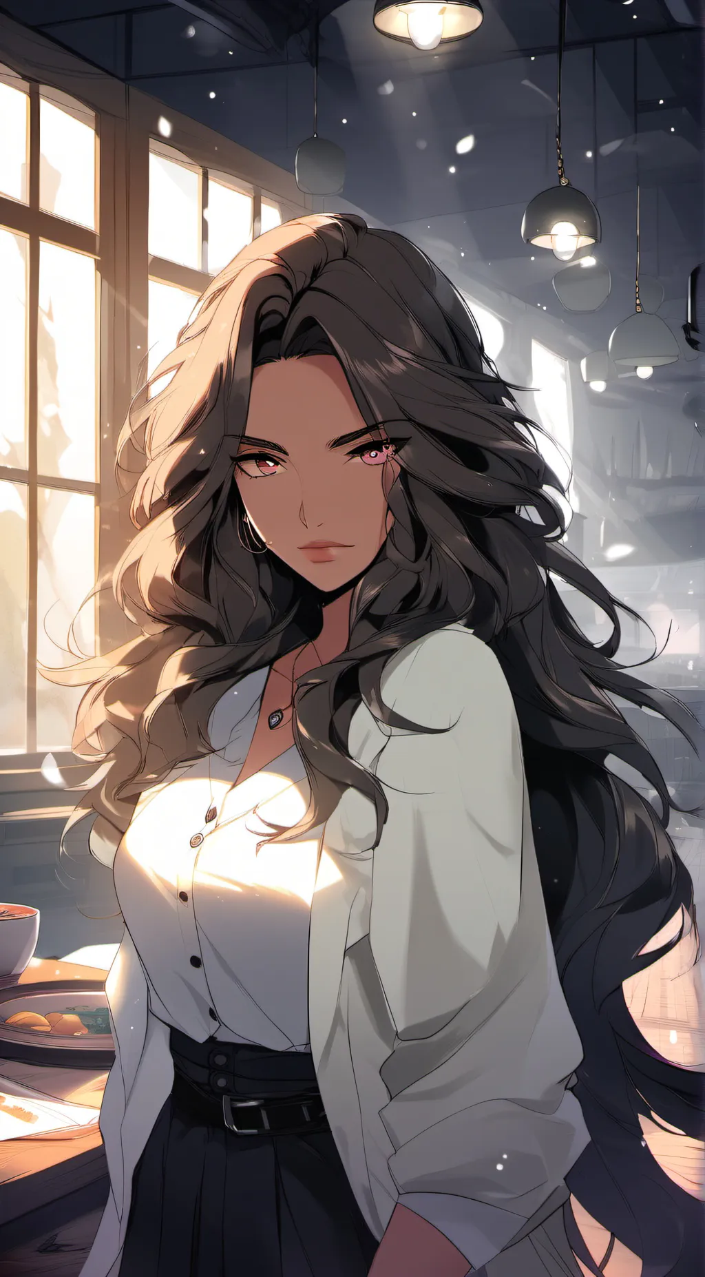 ai character: Dana 🖤  background