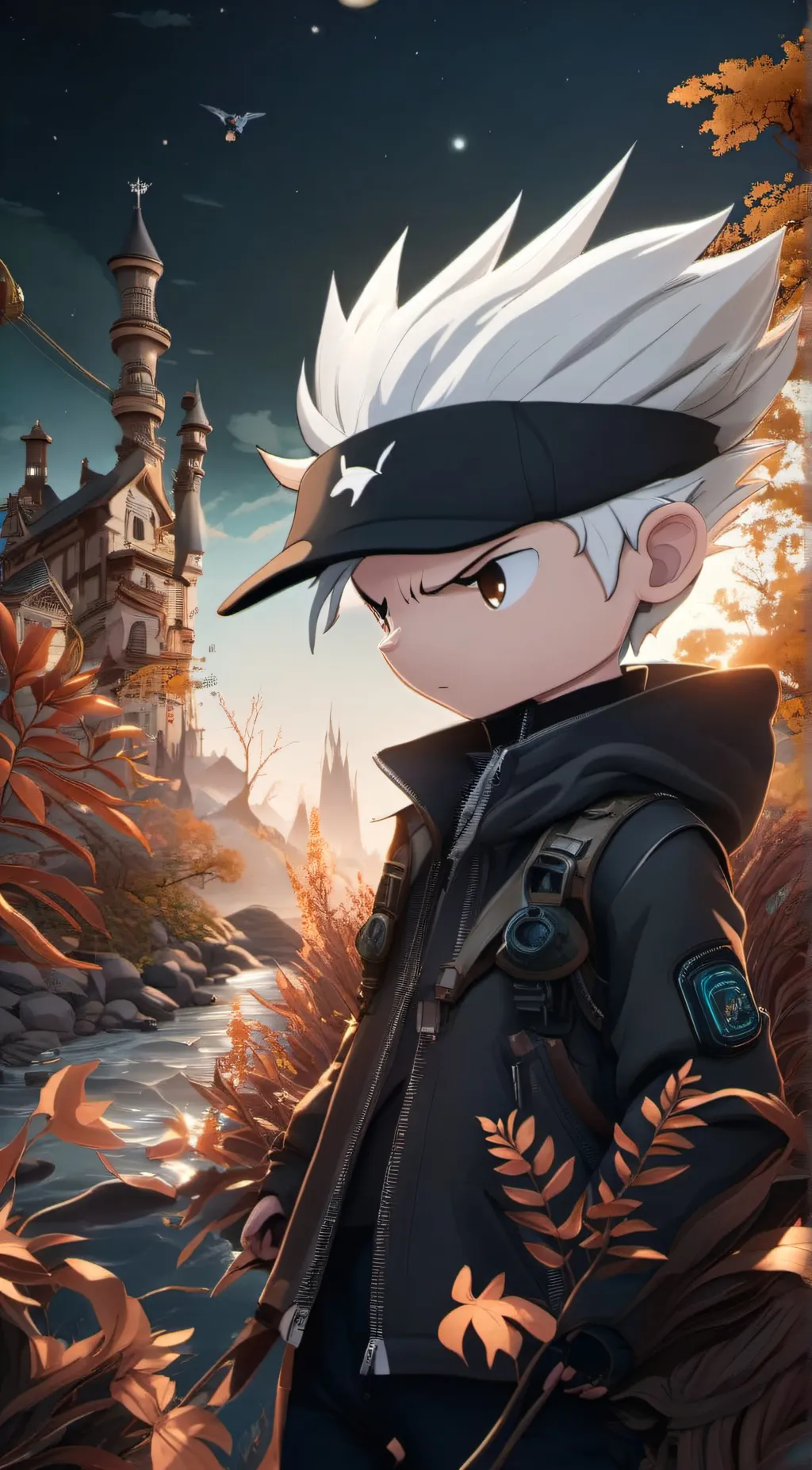 ai character: veer background