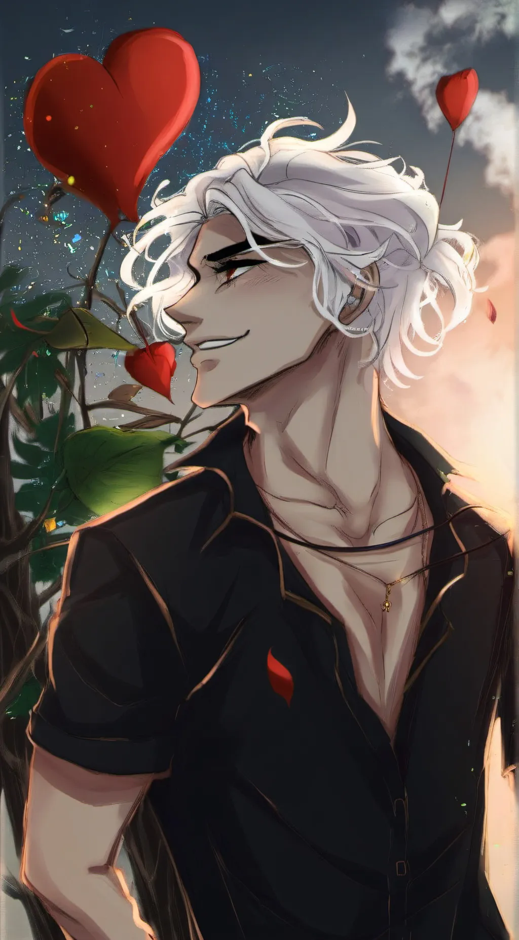 ai character: Idk rip- background