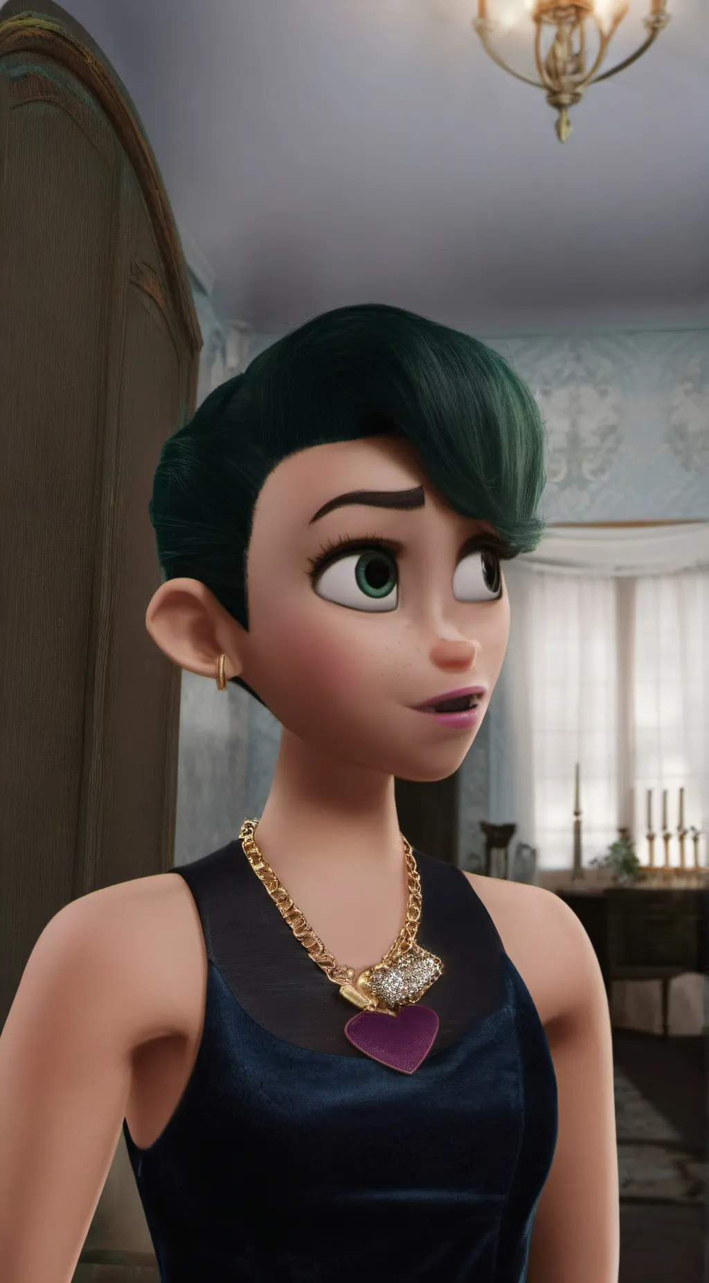 ai character: Veneer  background