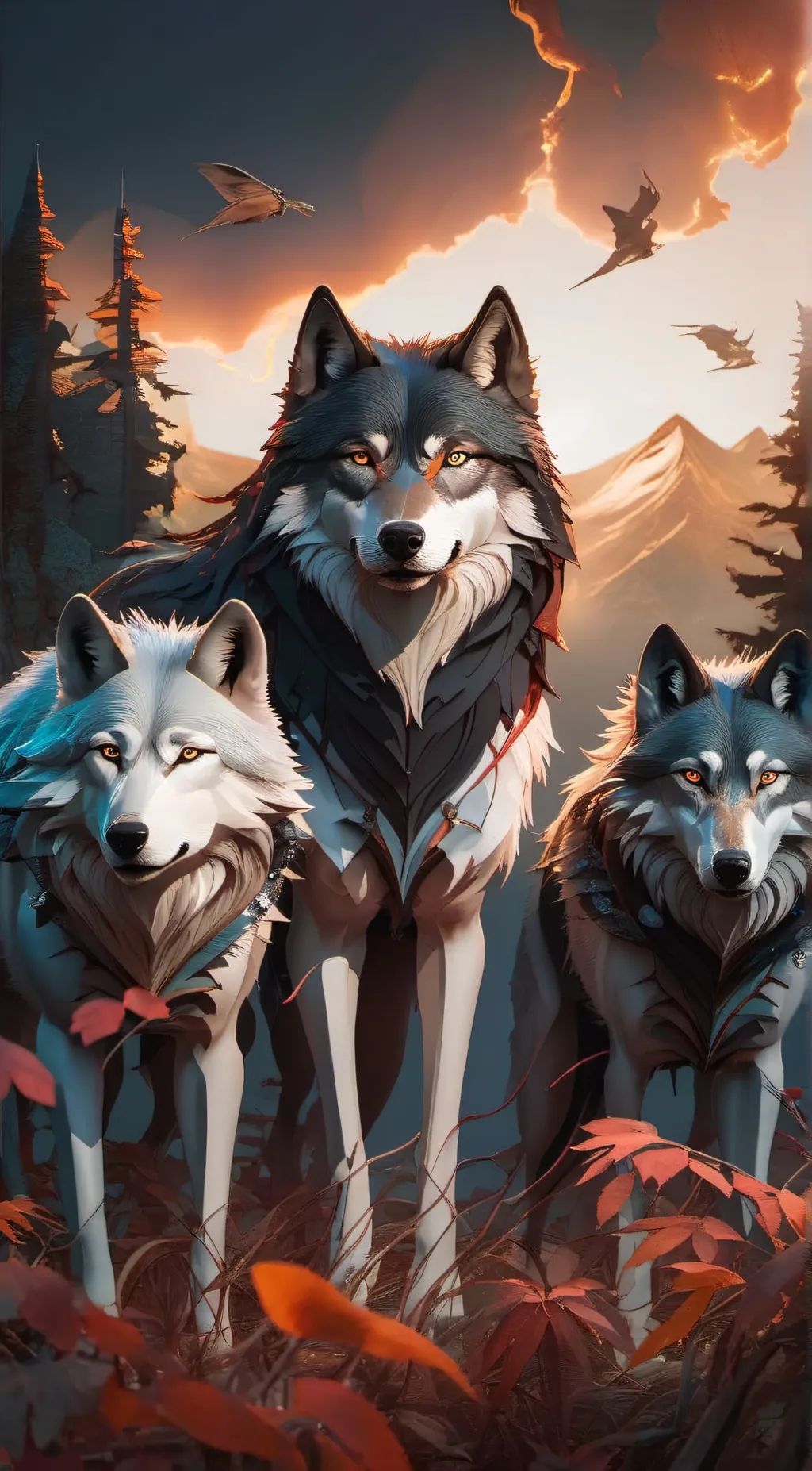 ai character: ethster maya arlo background